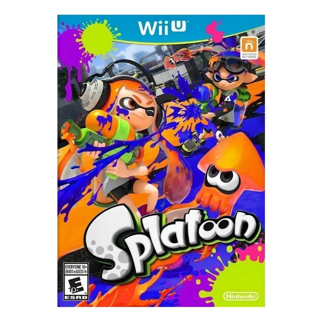Jogo Splatoon Standard Edition (Físico) nintendo Wii u