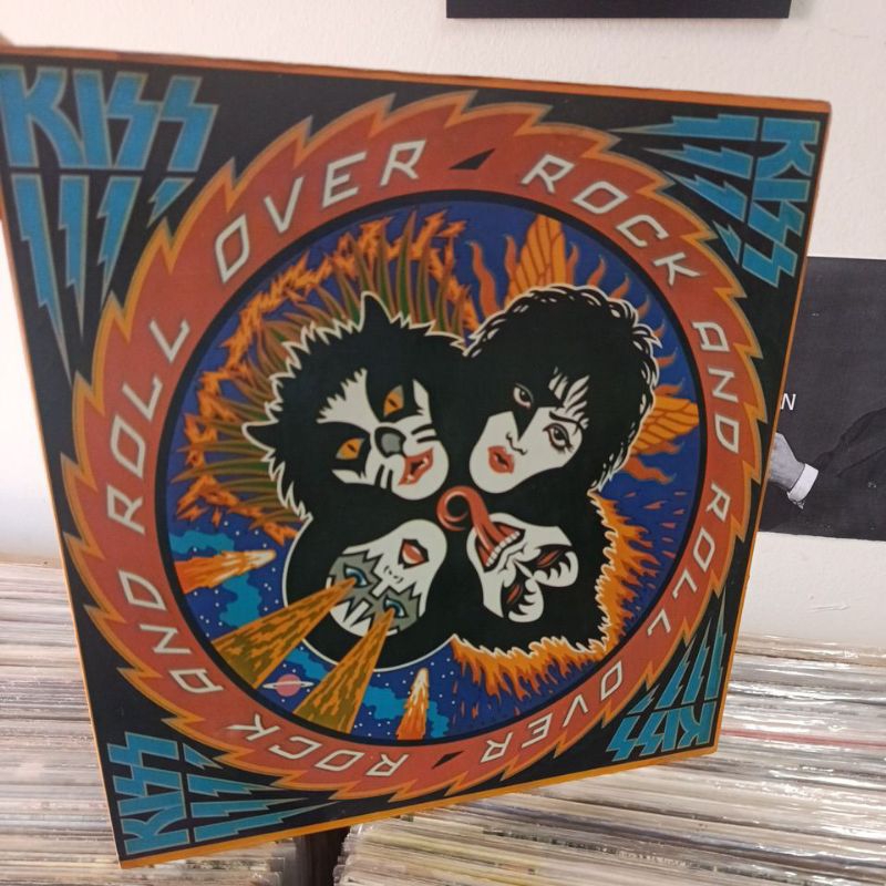 LP Kiss - rock and roll over