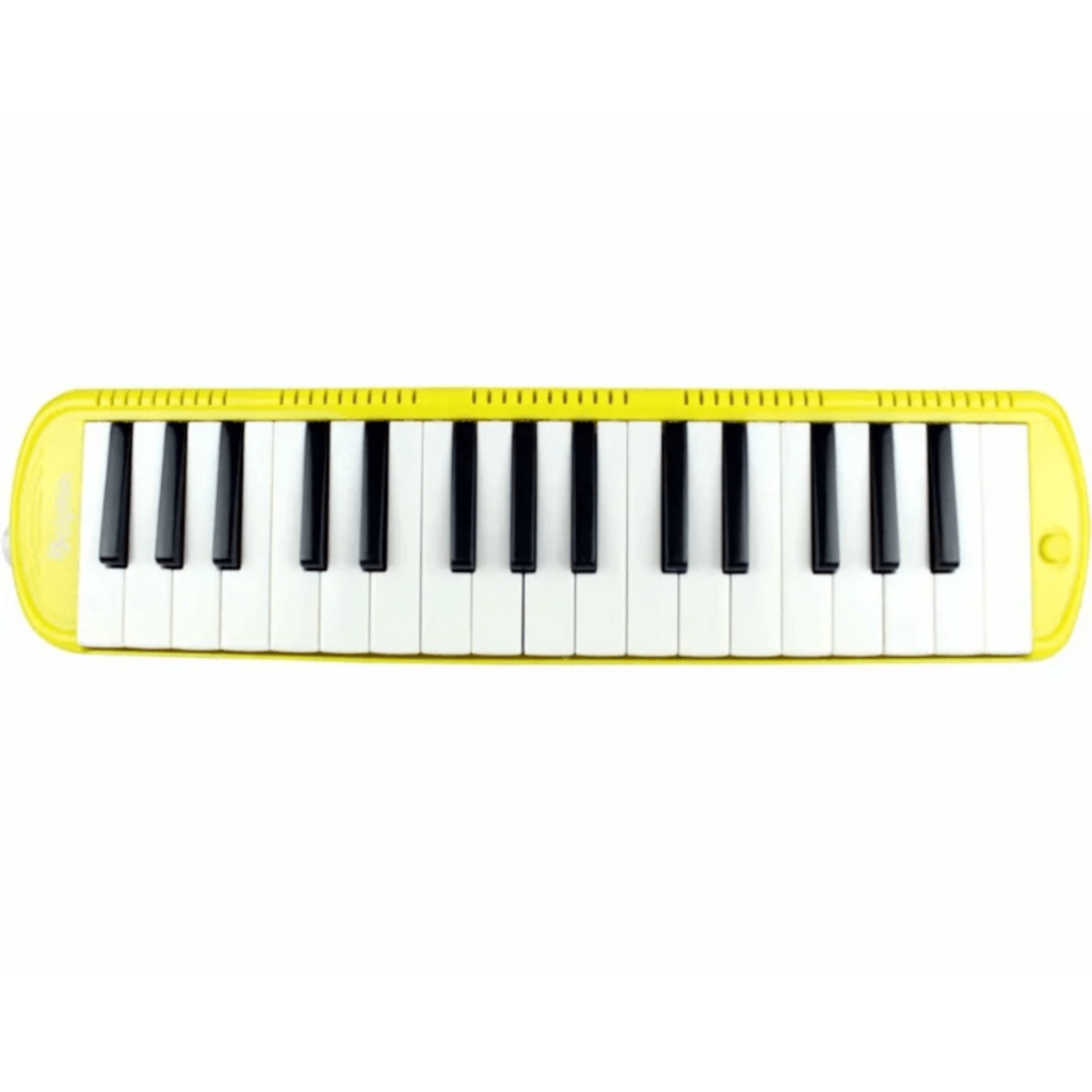 Escaleta Dolphin 32 Teclas Amarela Com Case Profissional