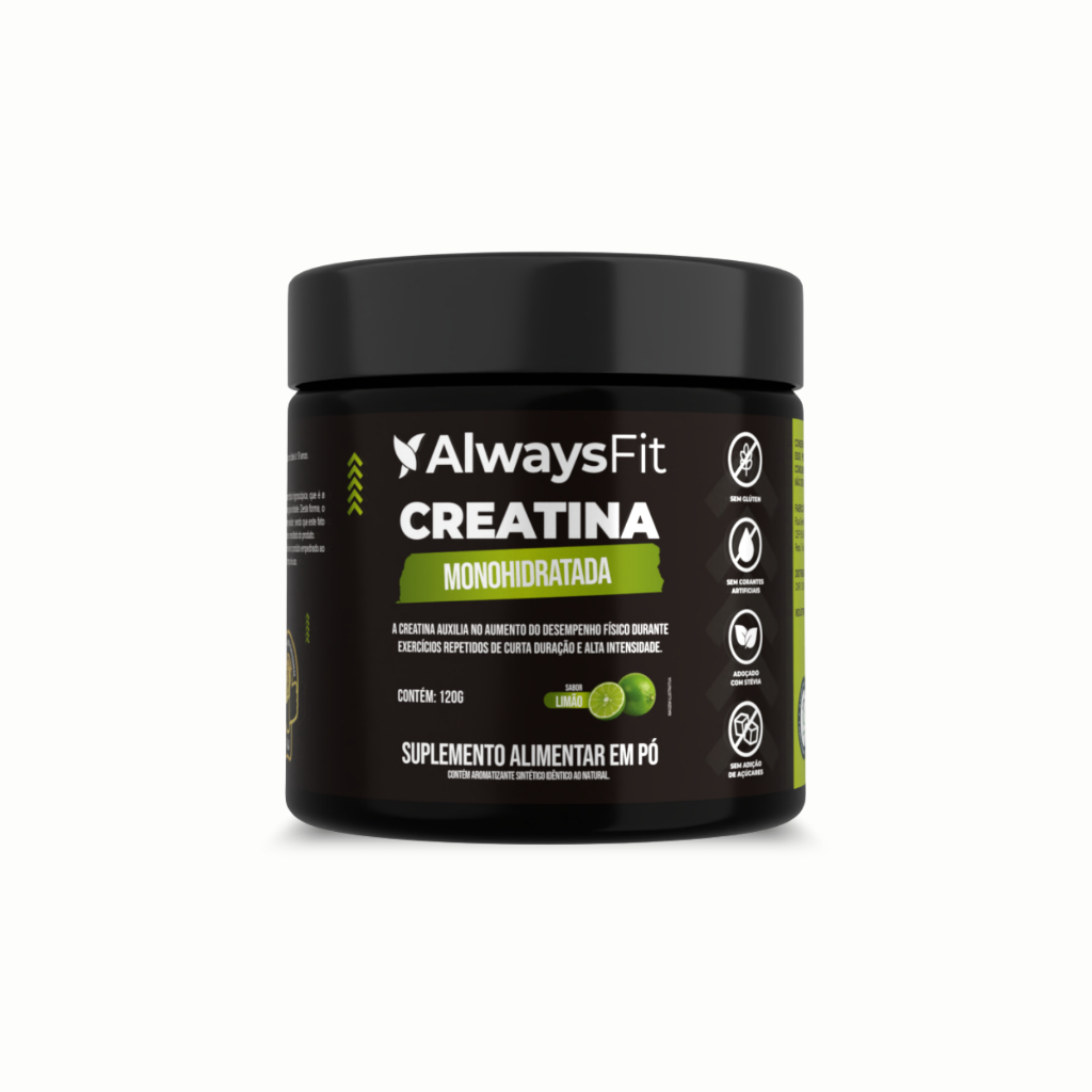 Creatina Sabor Limão Always Fit – Creatina Monohidratada – 250g - 1 Unidade