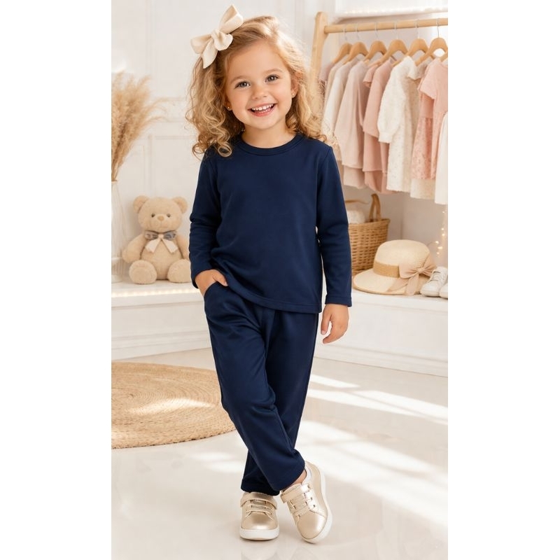 Conjunto Térmico Infantil Inverno Unissex Segunda Pele Quentinho Tamanho 4 e 6 🔥 ÚLTIMAS UNIDADES