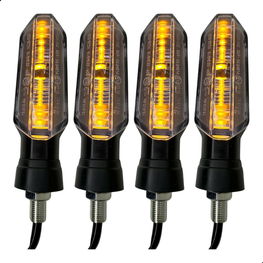 Kit 4 ou 2 Pisca Seta Sequencial Led Parafuso 250 Twister Honda Cb Xre Titan Fan Nxr Bros Cbx Yamaha em Oferta na Shopee