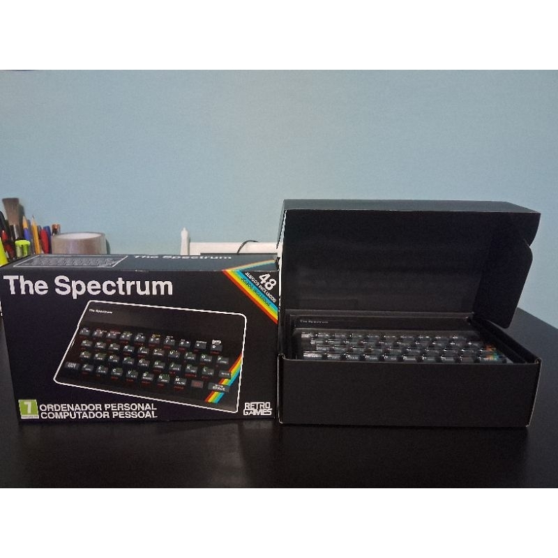 computador  Sinclair The Spectrum Mini 48 games completo