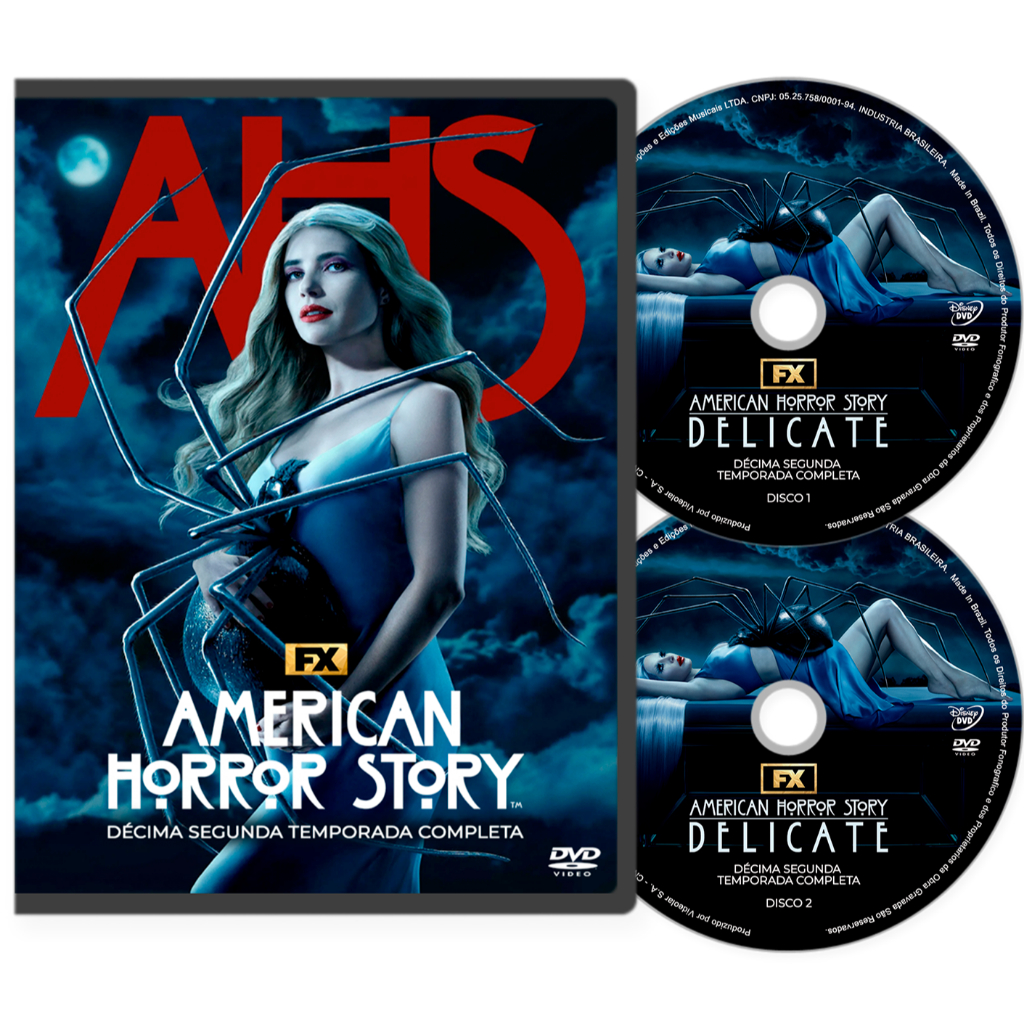 DVD - American Horror Story 12° Temporada Completa (2x DVD) (Dublado e Legendado)