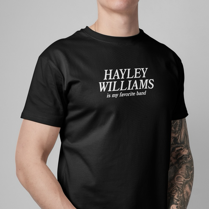 Camiseta Inspirada Em Hayley Williams Paramore Unissex 100% algodão