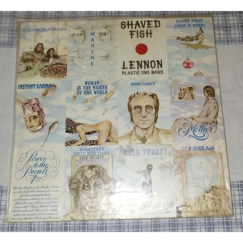 Lp Vinil John Lennon Saved Fish Lennon Plastic Ono Band