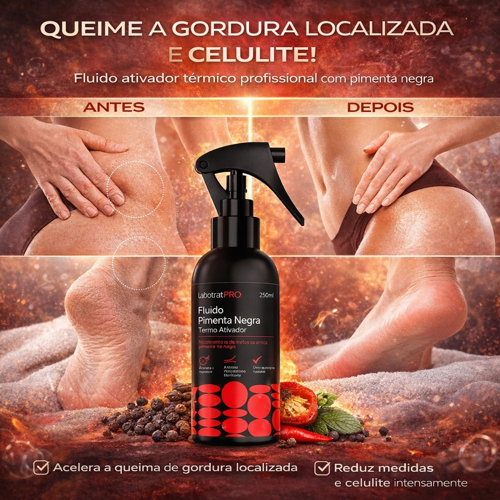 Fluido De Pimenta Negra 250ml LabotratPRO