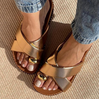 Papete Feminina Luxo Chic Confortável Tendência Moda 2026 em Oferta na Shopee