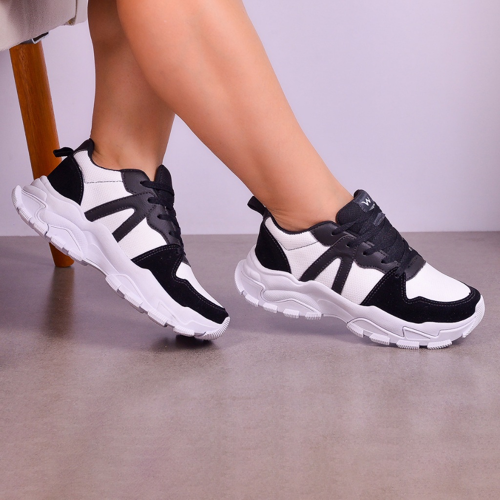 Tenis Plataforma Feminino Casual Lançamento Promoção