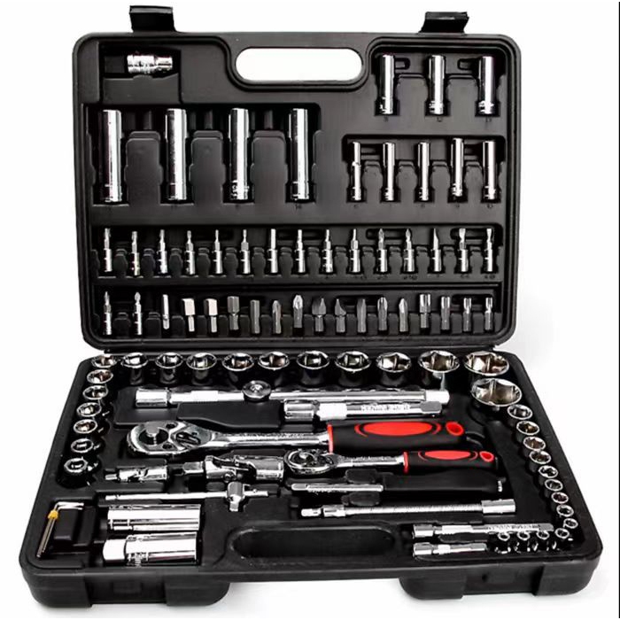 Kit 94 Pcs Jogo De Soquete Estriados 1/2 E 1/4 Com 4 A 32mm