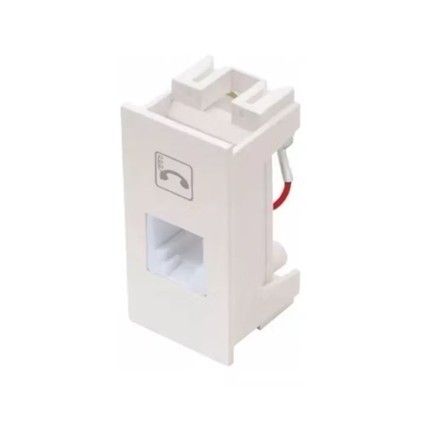 FAME TOMADA P/ TELEFONE COM CONECTOR RJ11