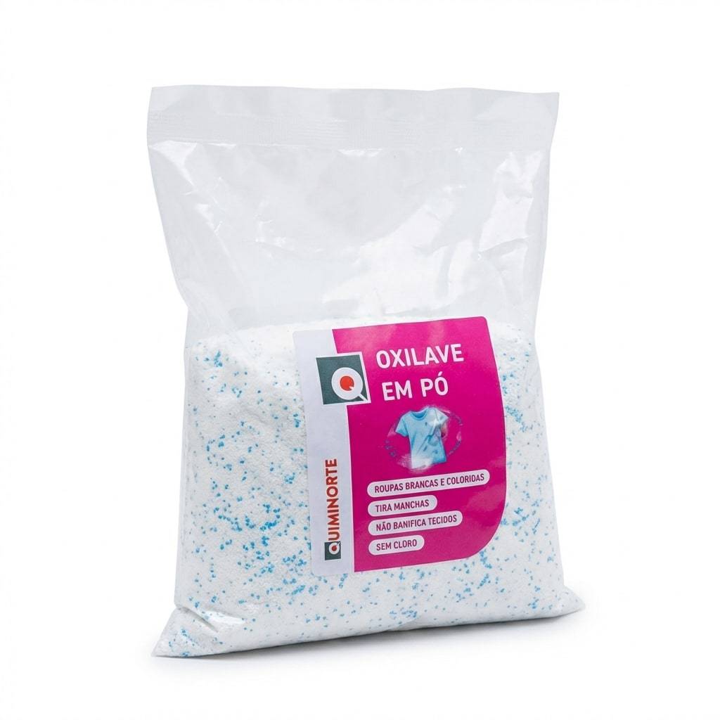 Refil Oxilave em Pó Tira Manchas Sem Cloro 1 kg Quiminorte em Oferta na Shopee