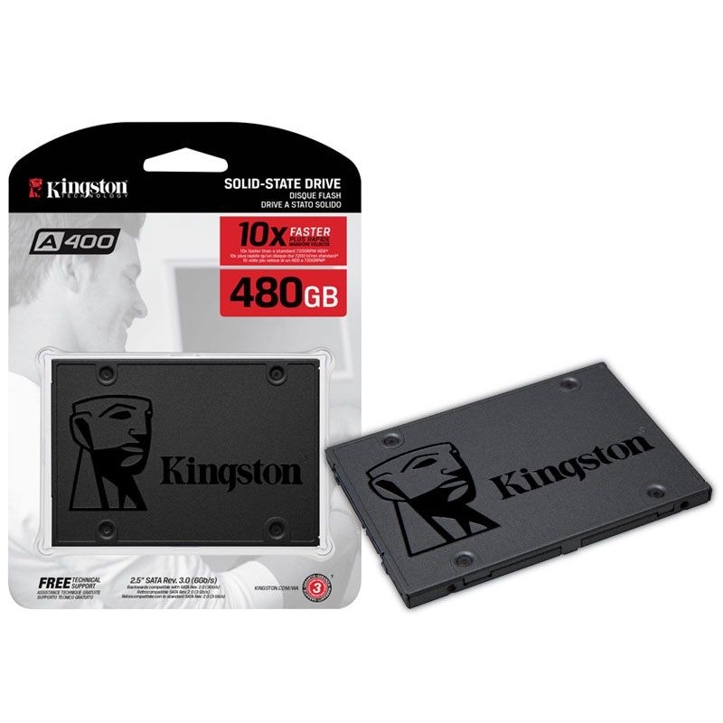 SSD Kingston A400 480gb SATA 3 Kingston e