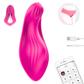 Vibrador de Calcinha Bluetooth Controle no Celular a Distância via Aplicativo Com Varias Funções em Oferta na Shopee