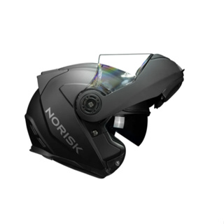 CAPACETE ESCAMOTEAVEL  NORISK ROUTE FF345 MONOCOLOR PRETO FOSCO em Oferta na Shopee