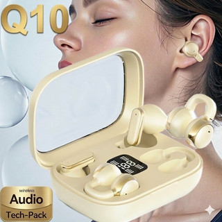 Nova Q10 Fones de Ouvido Sem Fio TWS com Bluetooth 5.4, Reprodução Contínua, — Fones Sem …