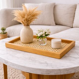 Bandeja Organizadora Decorativa Palha Vidro Marmorizado Multiuso Retangular Metal Dourado Rosê para Banheiro em Oferta na Shopee