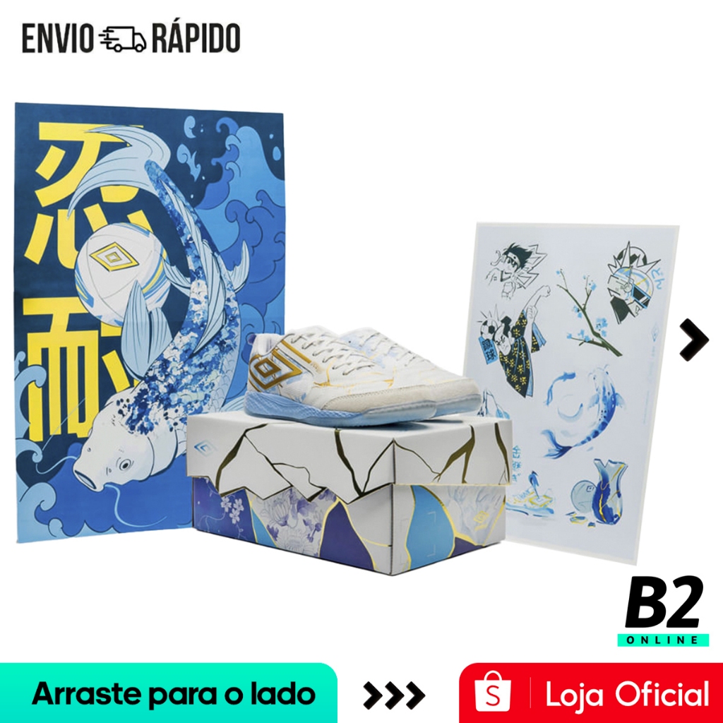 Chuteira Futsal Umbro Pro 5 Bump Kintsugi Original com Nota Fiscal e Garantia