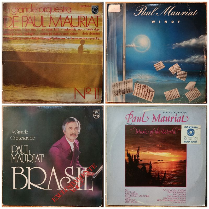 LP Lote com 4 discos do Paul Mauriat 02 (016)