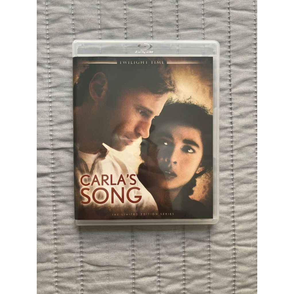 uma canção para carla (carla's song) bluray oop raríssimo twilight time