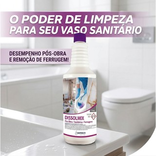 Detergente Dissolmix Limpa Vaso Sanitario 1L