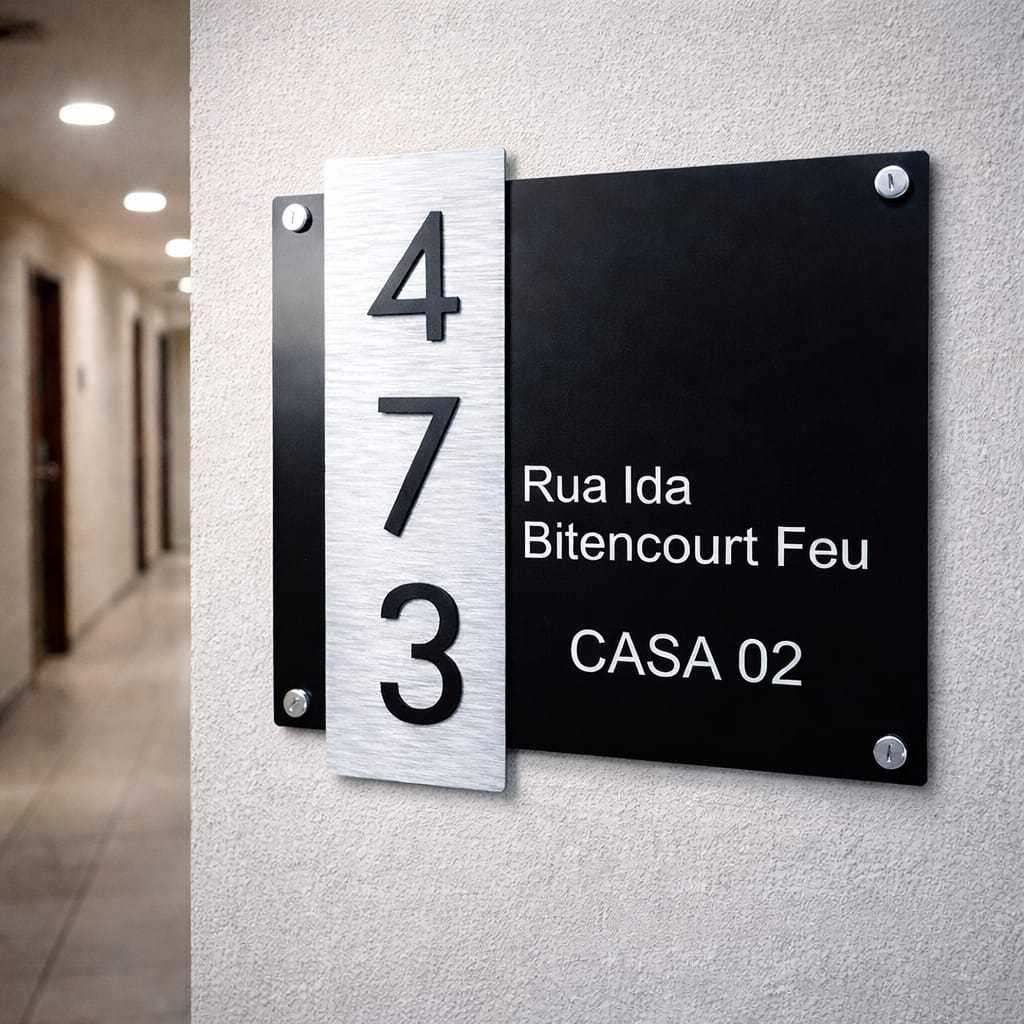 numero residencial numero de casa placa para casa numero parede externo facil instalaçao moderno barato fachada predial
