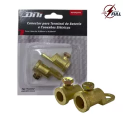 Kit 2 Terminal de Bateria Ponteira Automotiva DNI7572