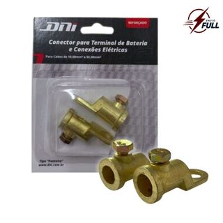 Kit 2 Terminal de Bateria Ponteira Automotiva DNI7572