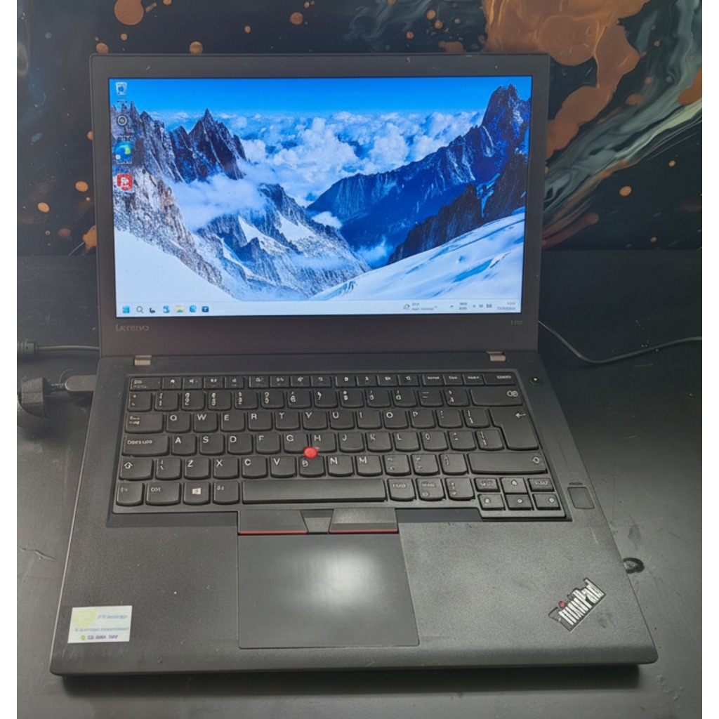 notebook lenovo thinkpad t470, core i5 7, 8gb ddr4, 240gb ssd adata