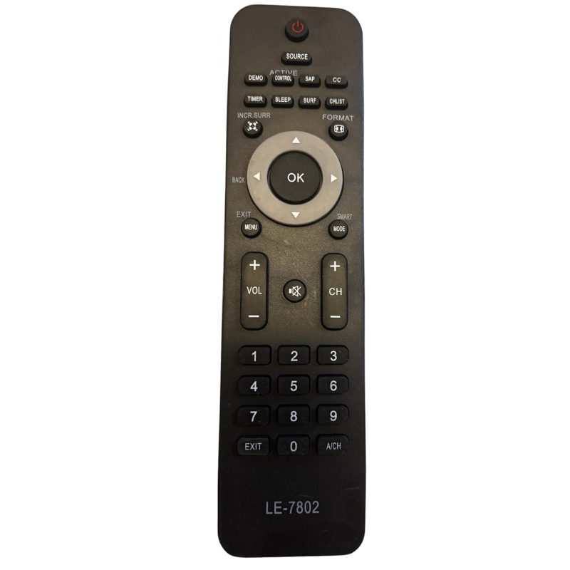 Controle Compativel Tv Philips Lcd 7802 32pfl 40pfl 42pfl
