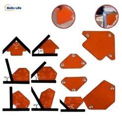 Kit 6 Esquadro Magnético Solda Posicionador Profissional Serralheria Resistente LUATEK LWJ-2291