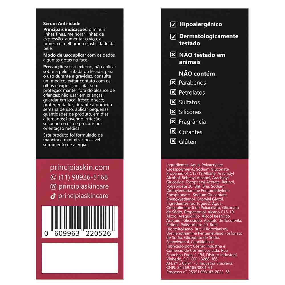 Principia Kit Antissinais Dia e Noite c/ Vitamina VC-10 + Sérum Retinol Rn-0,3 · foto 2