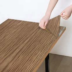 Revestimento Autoadesivo Carvalho Natural Rolo com 45cm2m Paredes Mesas Portas Armarios