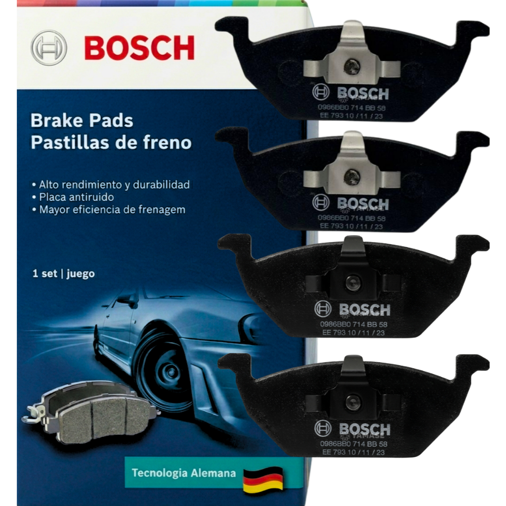 Pastilha Freio Original Bosch Voyage 1.6 Dianteira 2019-2023