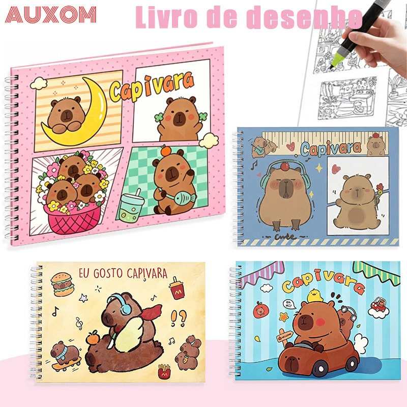 Livro de Colorir Artístico com 50 Folhas para Criatividade e Momentos de Lazer em Oferta na Shopee