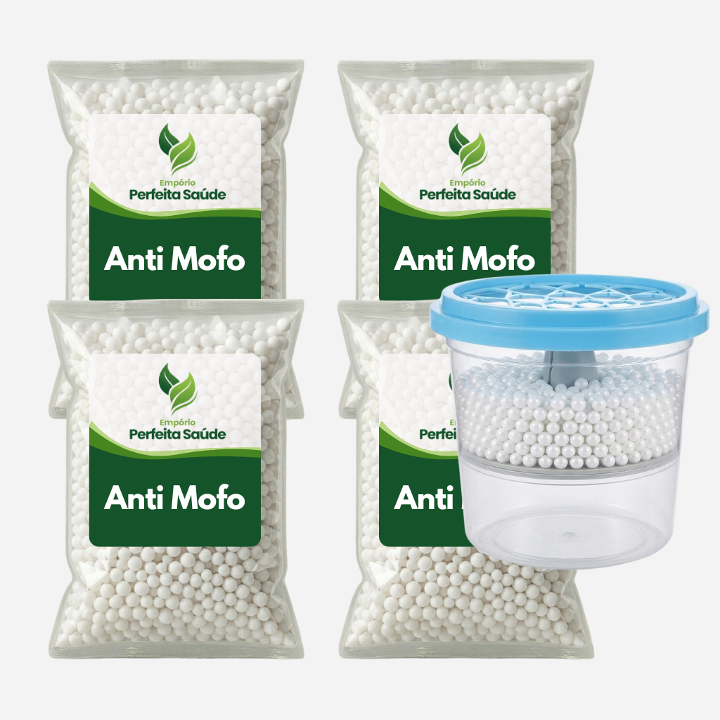 Kit Evita Mofo + Pote Reutilizável 4x100g