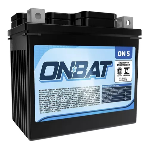 Bateria Moto Web 100 2002-2014 Onbat Mbr On 5 12v 5ah