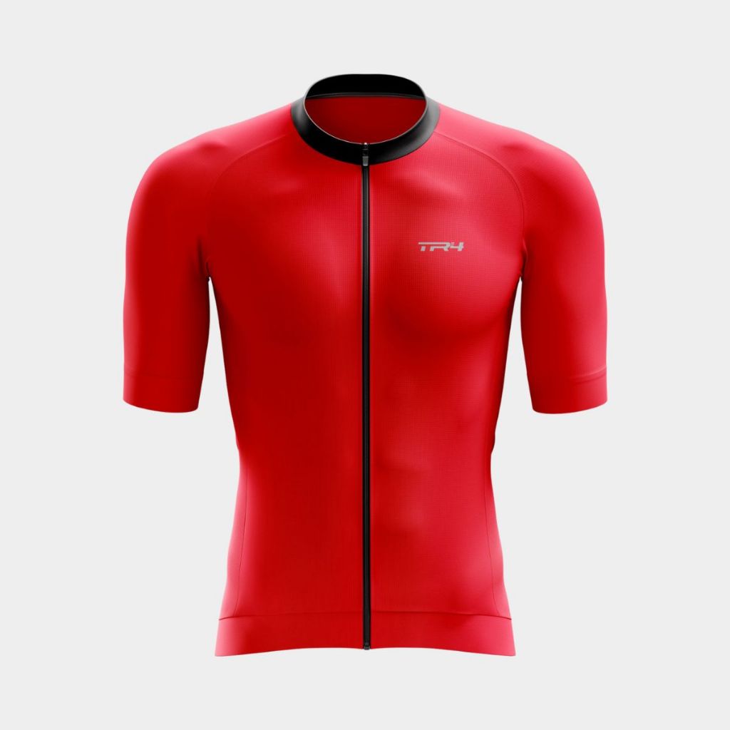 Camisa Masculina Ciclista Premium Zíper Total Manga Curta Elite Bike MTB