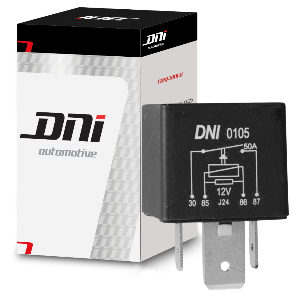 Relé de Injeção Eletrônica Ventoinha - DNI 0105