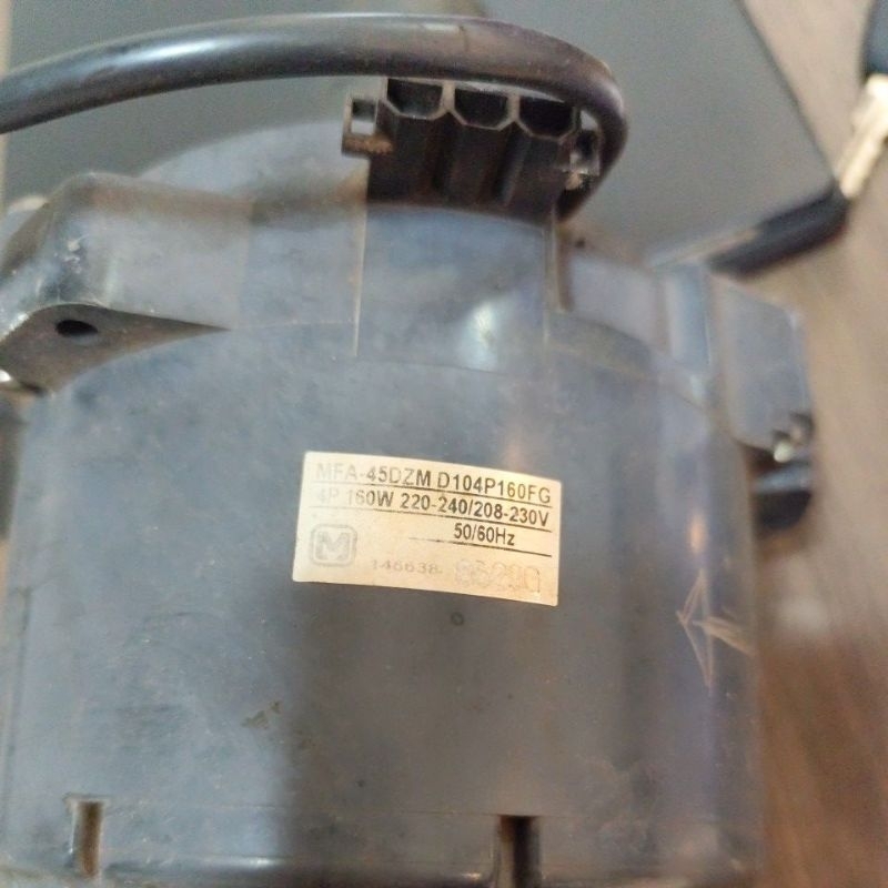 Motor Ventilador da Evaporadora para Ar Condicionado Fujitsu, produto usado