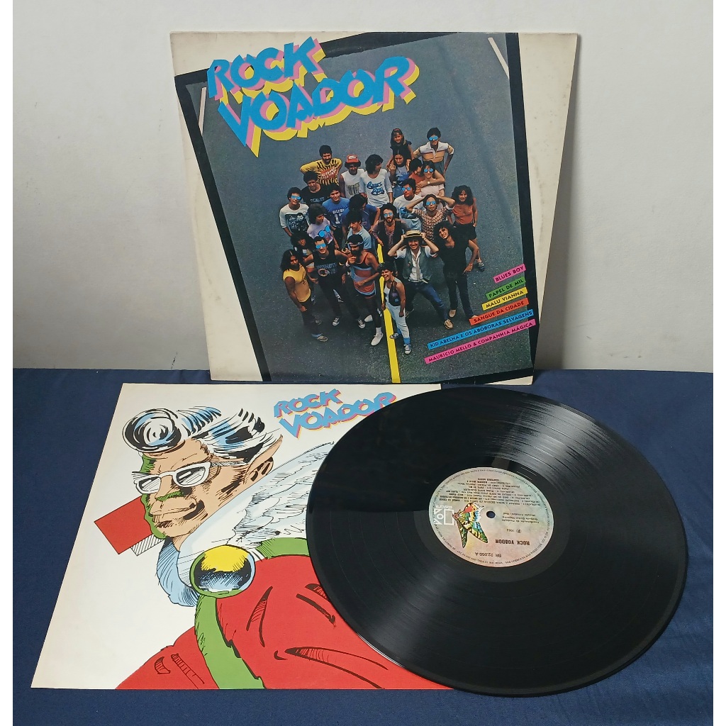 LP Rock Voador (Kid Abelha, Blues Boy, Sangue Da Cidade)