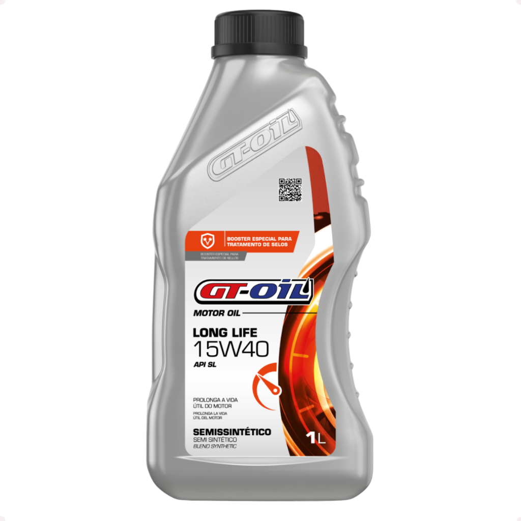 Óleo Lubrificante 15w40 Sl Gt Oil Long Life Semissintético 1L em Oferta na Shopee