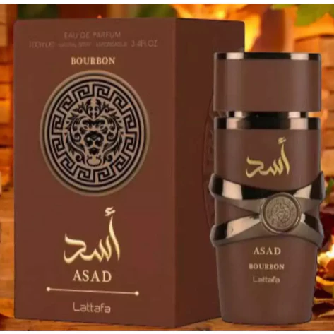 Perfume Asad Bourbon Lattafa 100ml — imagem 1