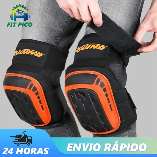 Joelheiras Para De Suporte Resistentes Ao Trabalho Com Almofada De Gel Correias Antiderrapantes Construção Pisos