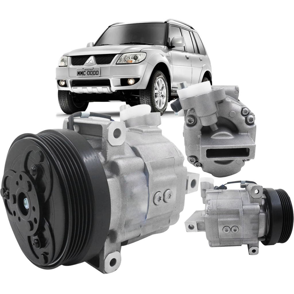 Compressor Ar Condicionado Modelo Valeo Dkv-11g 5pk 126mm Mitsubishi Tr4