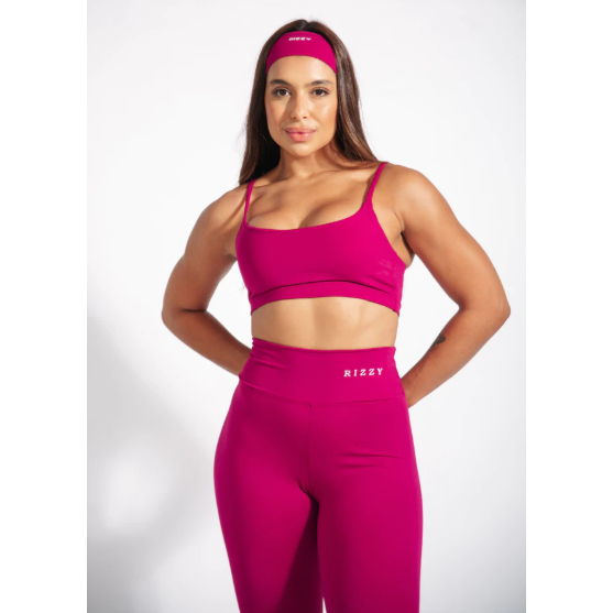 Top Fitness Feminino Academia Alta Sustentação Com Bojo Poliamida Reforçado Zero Transparência