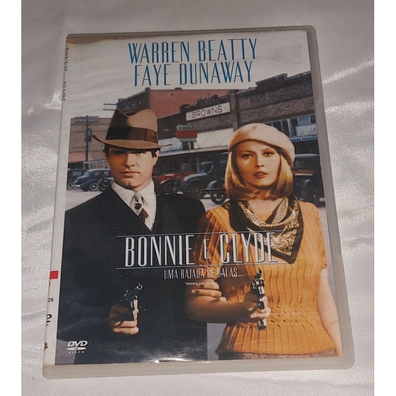 Dvd Bonnie e Clyde uma rajada de balas Arthur Penn original