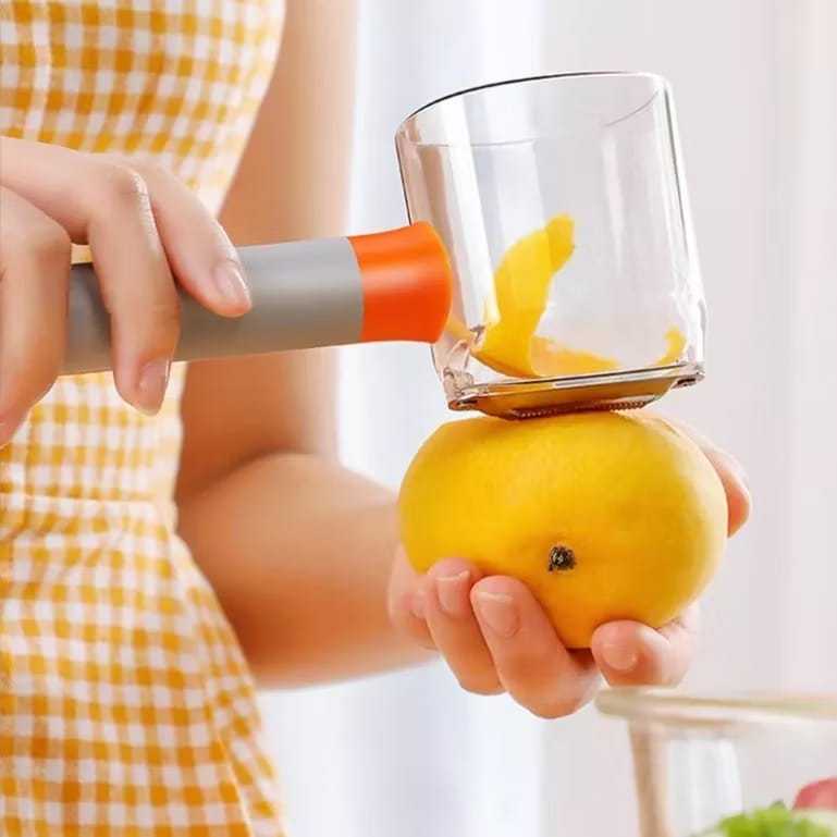Descascador de Legumes e Frutas com Reservatório + Abridor de garrafas + Boleador