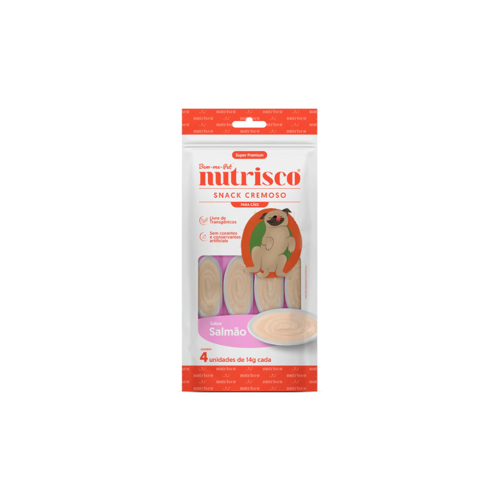 Petisco Cremoso Nutrisco para Cães 56 g Escolha o seu sabor