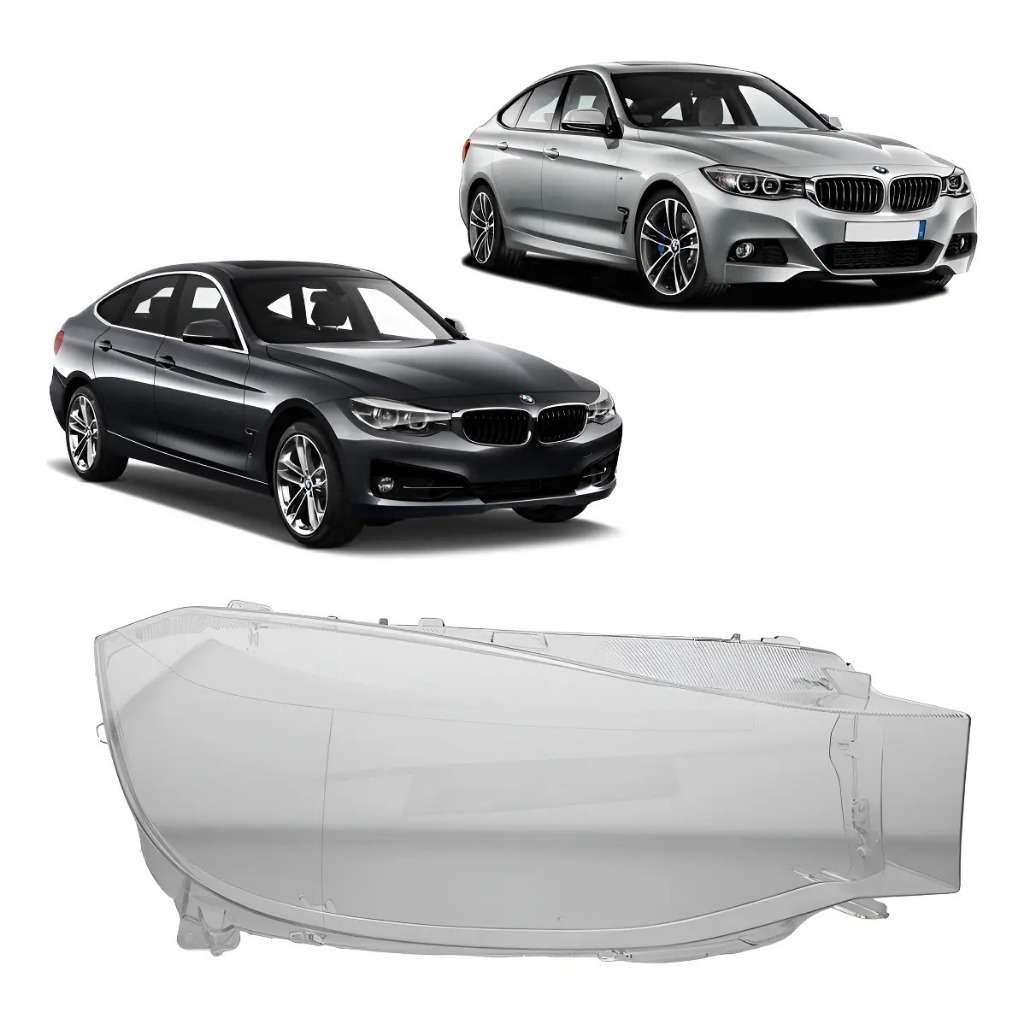 Lente Farol Dianteiro BMW 320i 328i GT 2013 2014 2015 2016 Direito Passageiro 63117339386